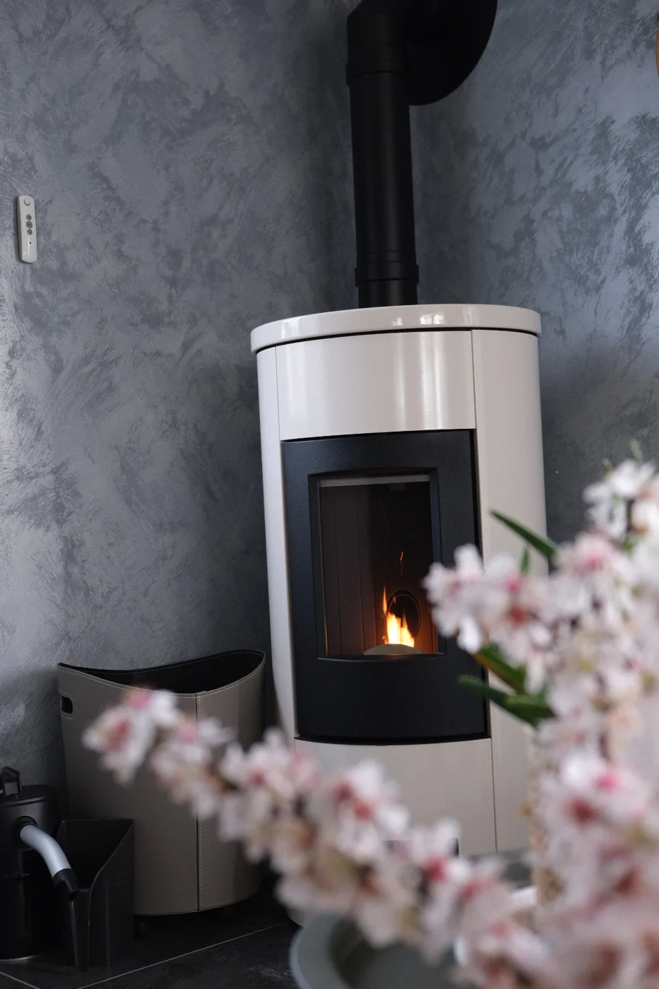 Poêle à bois Bordelet installé à Sauve